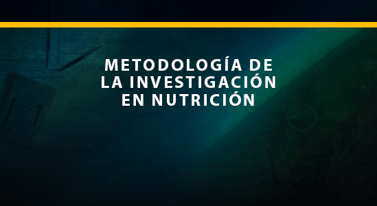Metodología de la Investigación en Nutrición Nutricion