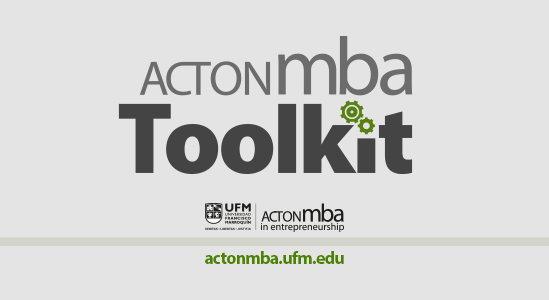 Acton MBA Toolkit Toolkit